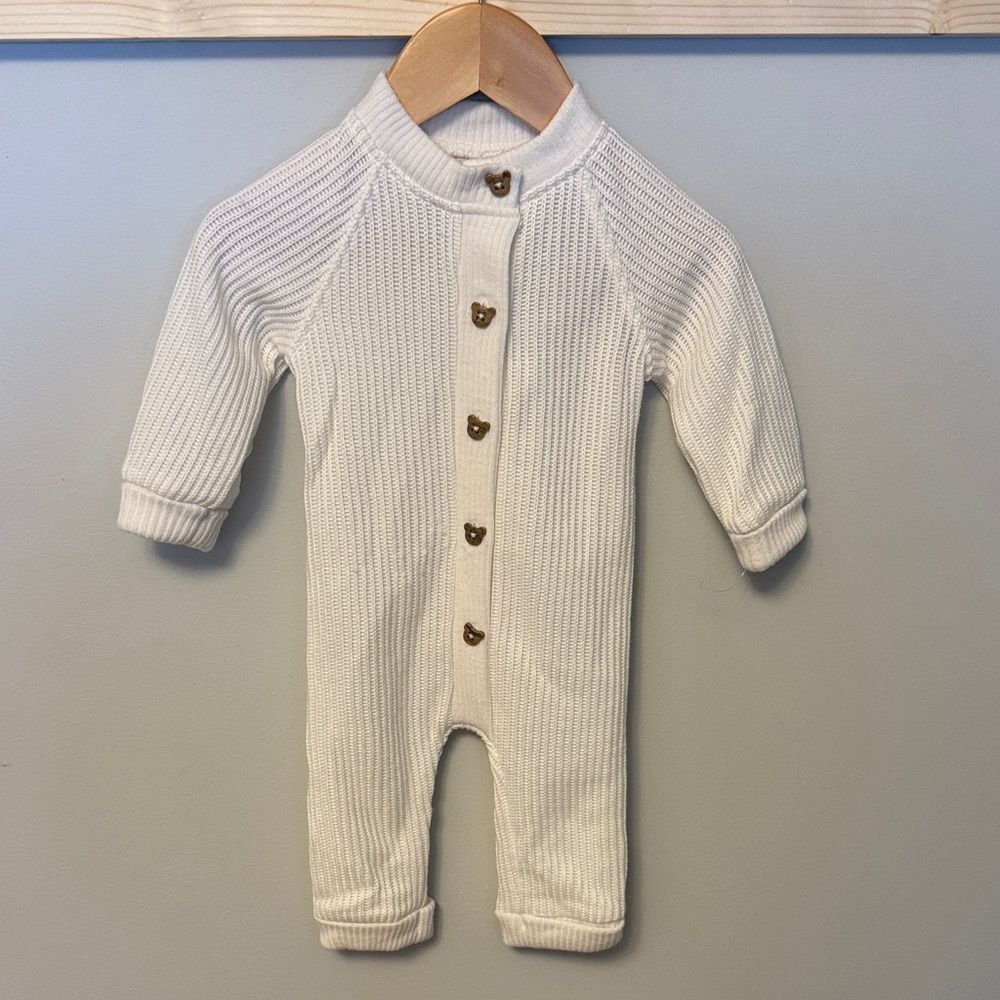 SNUG knit one piece romper